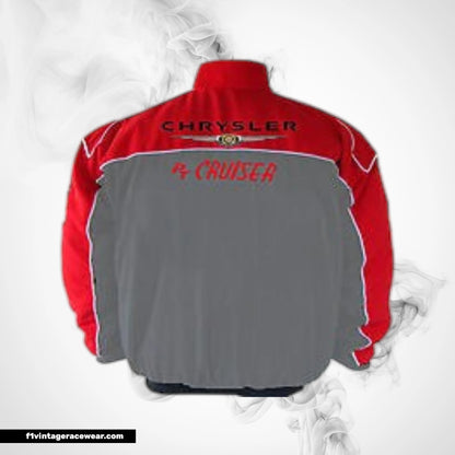 Chrysler PT Cruiser Team Jacket Red Dark Gray Track Racing Edition