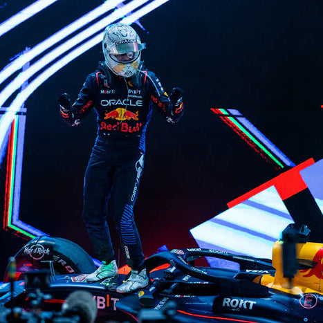 Max Verstappen 2024 Red Bull F1 World Championship Gloves