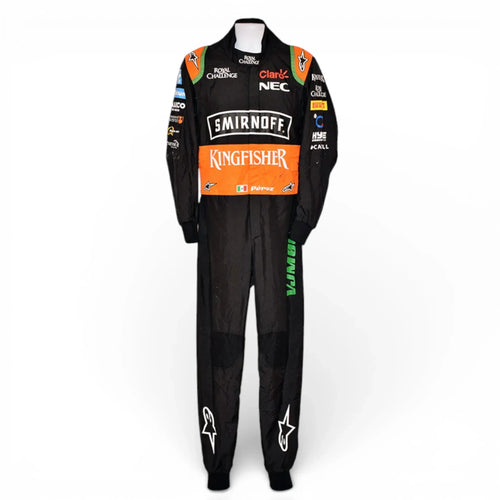 2015 Sergio Perez Force India Formula One Race Suit - Rustle Racegear