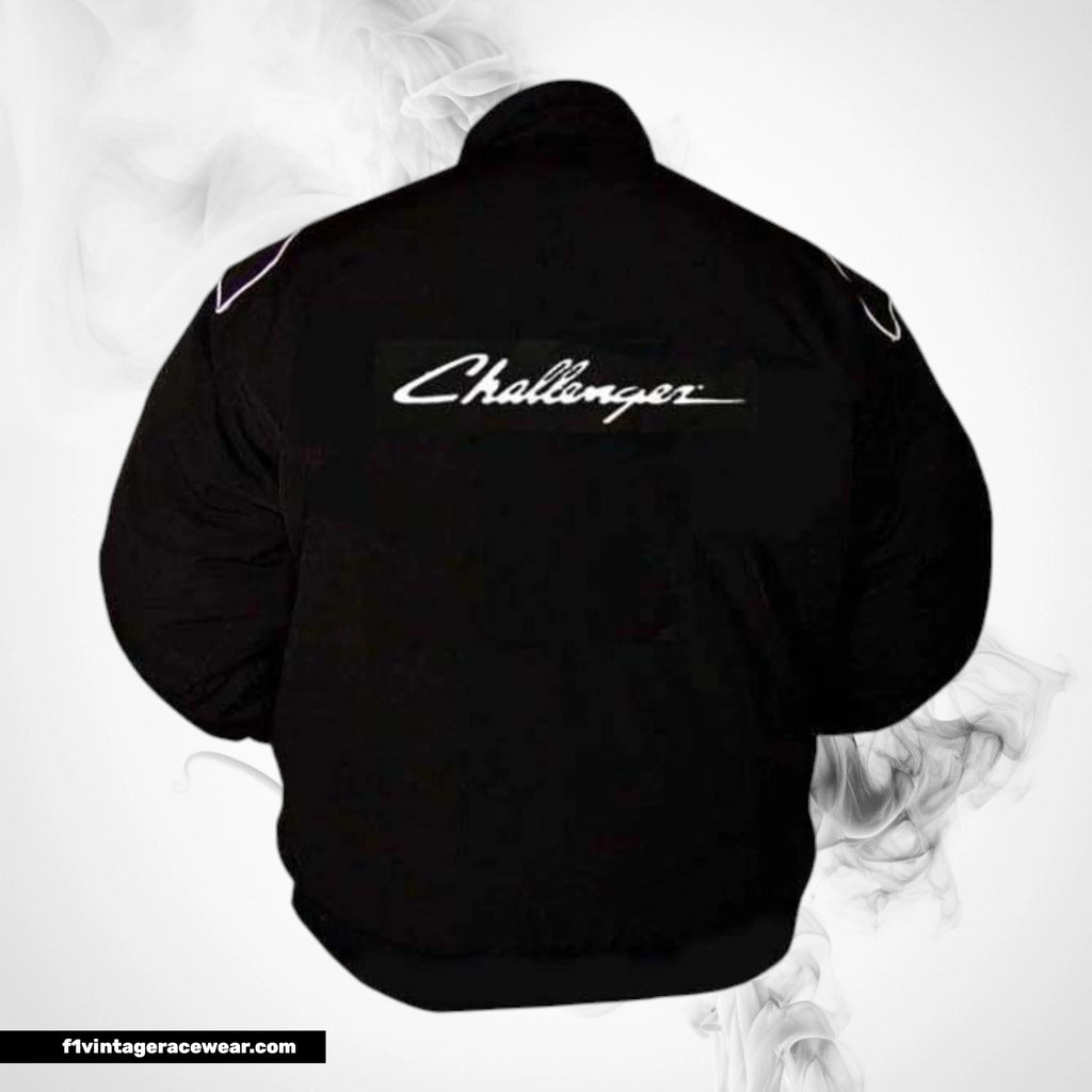 Dodge Challenger F1 Inspired Jacket Black Racing Style