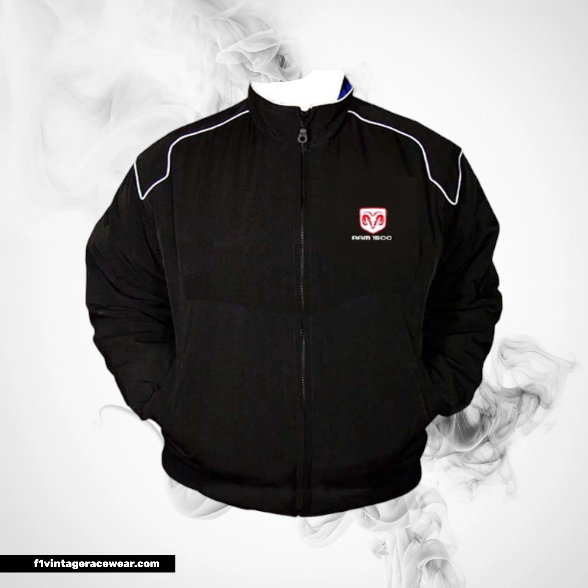 Dodge Ram 1500 Team Jacket Black Track Racing Edition