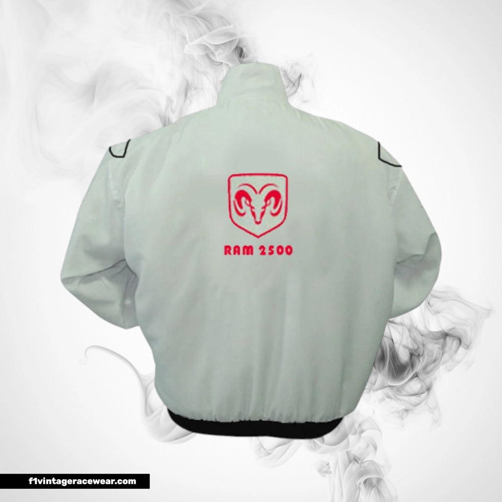 Dodge Ram 2500 Racing Jacket White