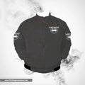 Dodge Viper SRT 10 Racing Jacket Dark Gray Streetwear Style