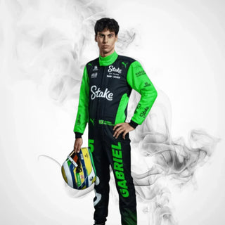 Gabriel Bortoleto 2025 Kick Sauber F1 Costume Replica - Rustle Racegear