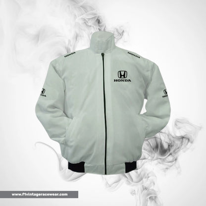 Honda Motorsport Jacket White Racing Wear