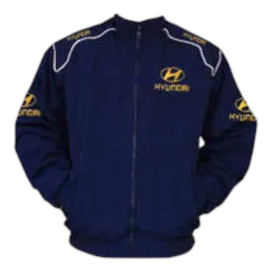 Hyundai Racing Jacket Dark Blue - F1 Vintage Racewear