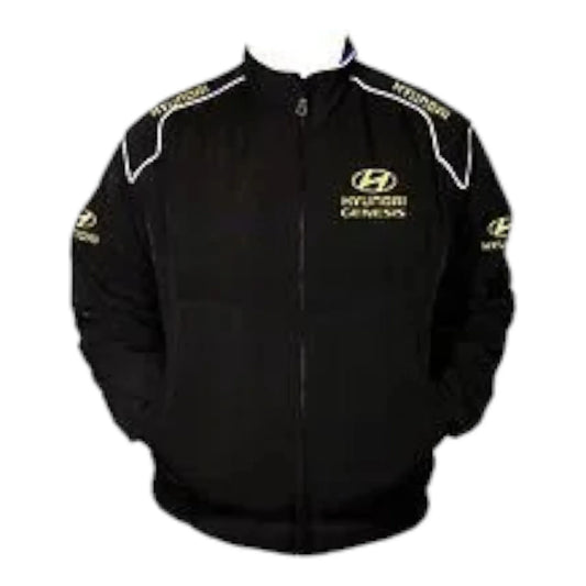 Hyundai Genesis Racing Jacket Black - F1 Vintage Racewear