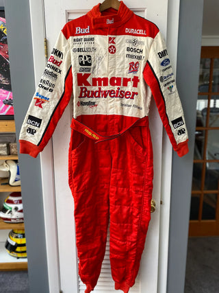 1997 Christian Fittipaldi Signed Newman-Haas Momo IndyCar Suit