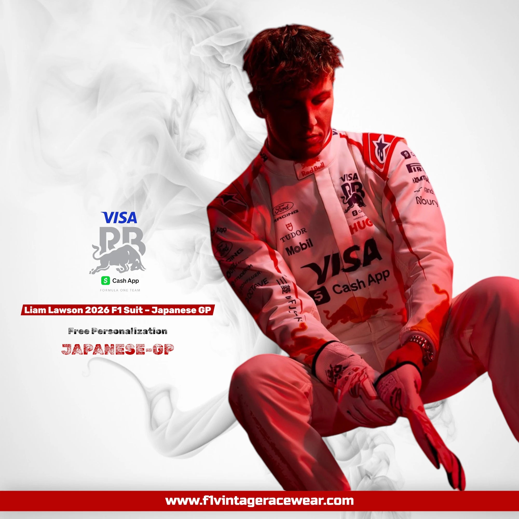 Official 2026 Racing Bulls New F1 Suit – Japanese GP Edition