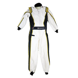 Marina Unic White Gold Racing Suits