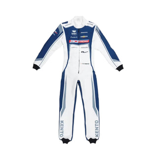 Marina Unik Kento White Racing Kart Suits