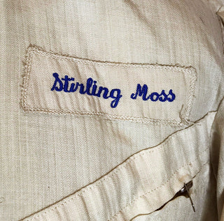 SIR STIRLING MOSS RACE LESTON RACING SUIT