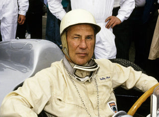 SIR STIRLING MOSS RACE LESTON RACING SUIT