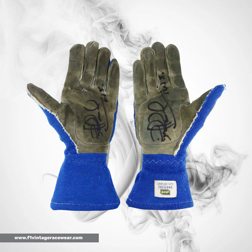 1990s Nigel Mansell Replica F1 Race Gloves