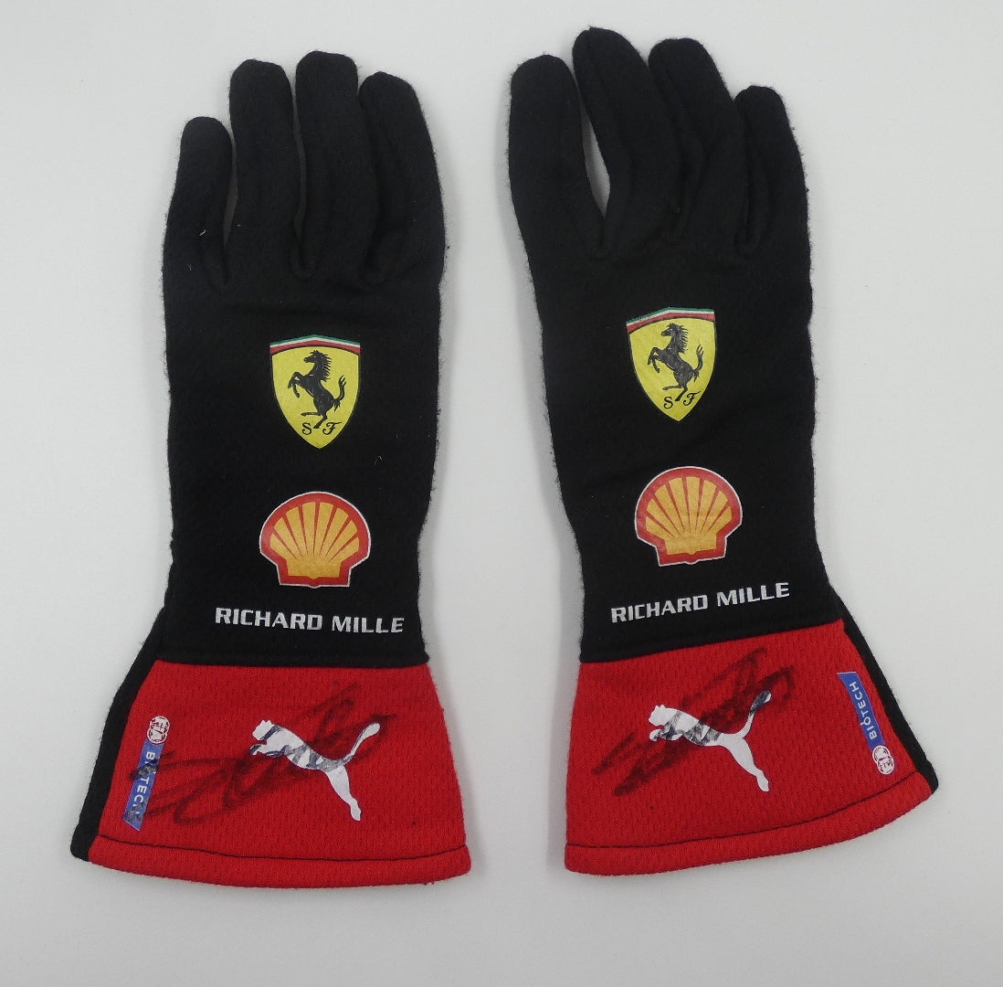Charles Leclerc 2023 Ferrari race gloves