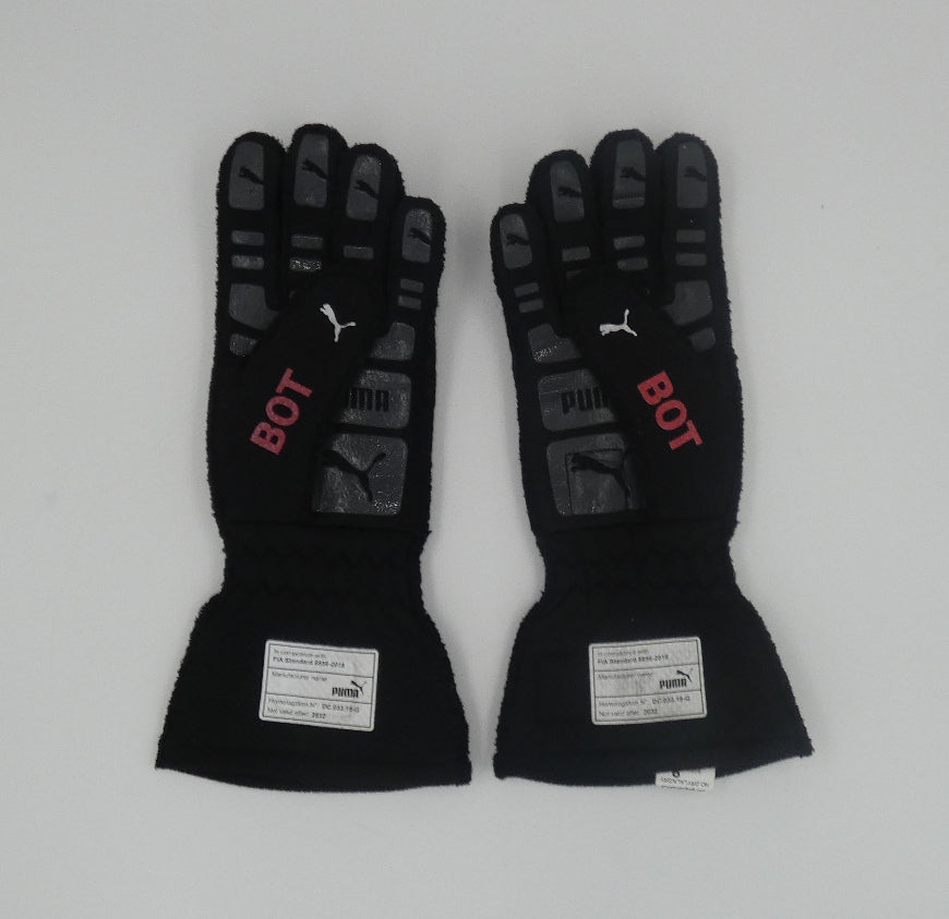 Valtteri Bottas 2022 Alfa Rom race gloves