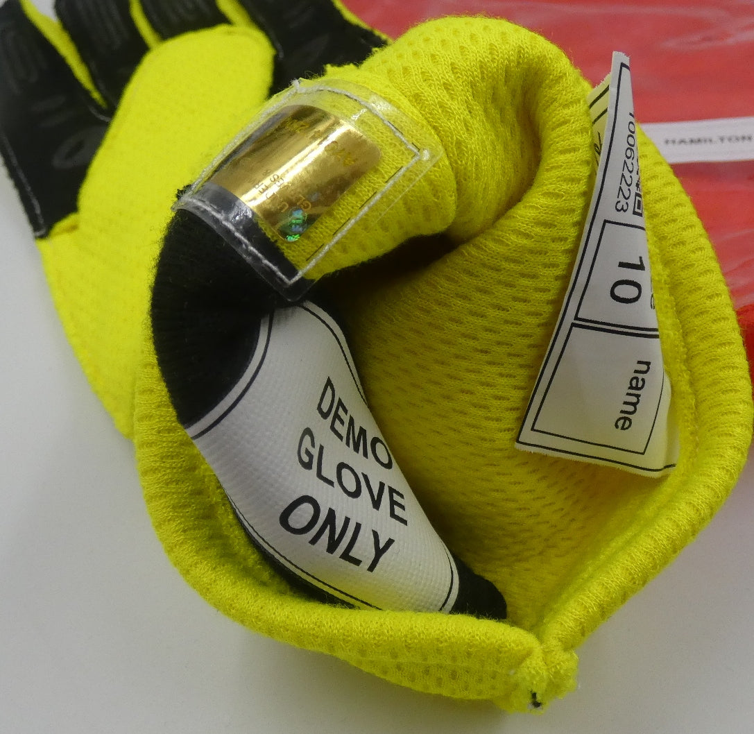 Lewis Hamilton official 2023 Mercedes ‘demo’ Puma race gloves with glove bag