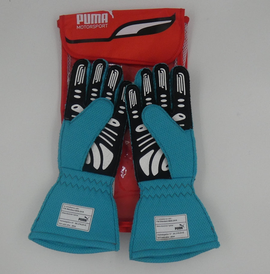 George Russell 2024 British GP Mercedes race gloves