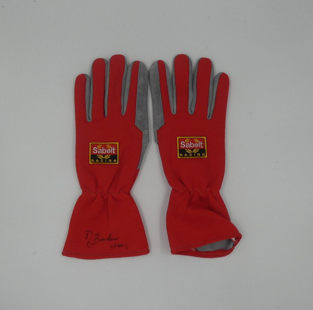 Rubens Barrichello Ferrari ‘promo’ race gloves