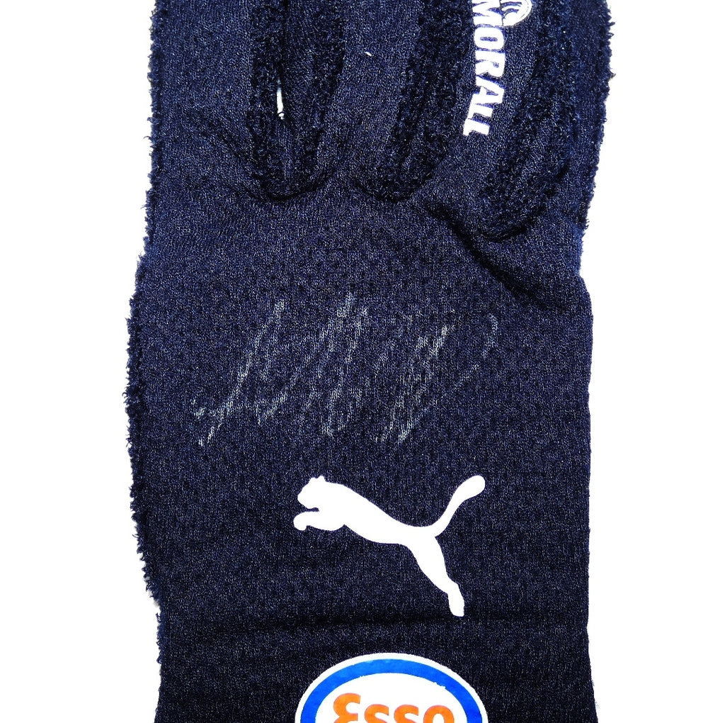 Max Verstappen 2021 Red Bull race gloves (1st championship win)