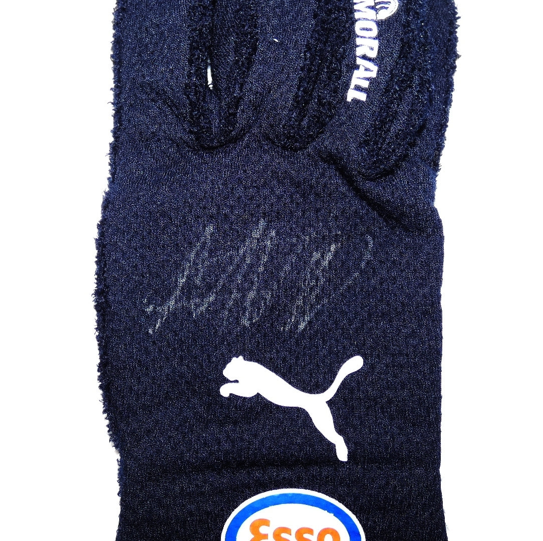 Max Verstappen 2021 Red Bull race gloves (1st championship win)