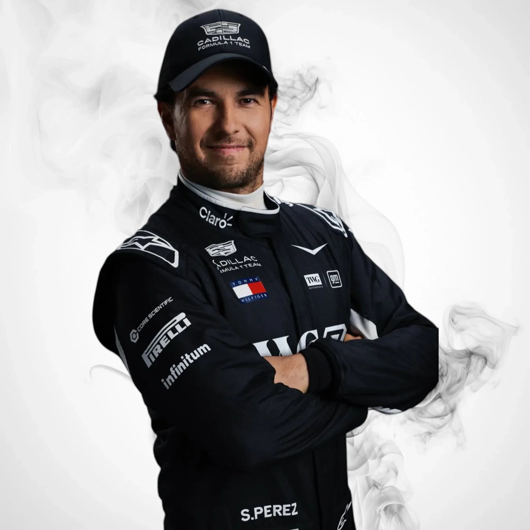Sergio Pérez 2026 Cadillac F1 Driver Race Suit Replica - Rustle Racegear