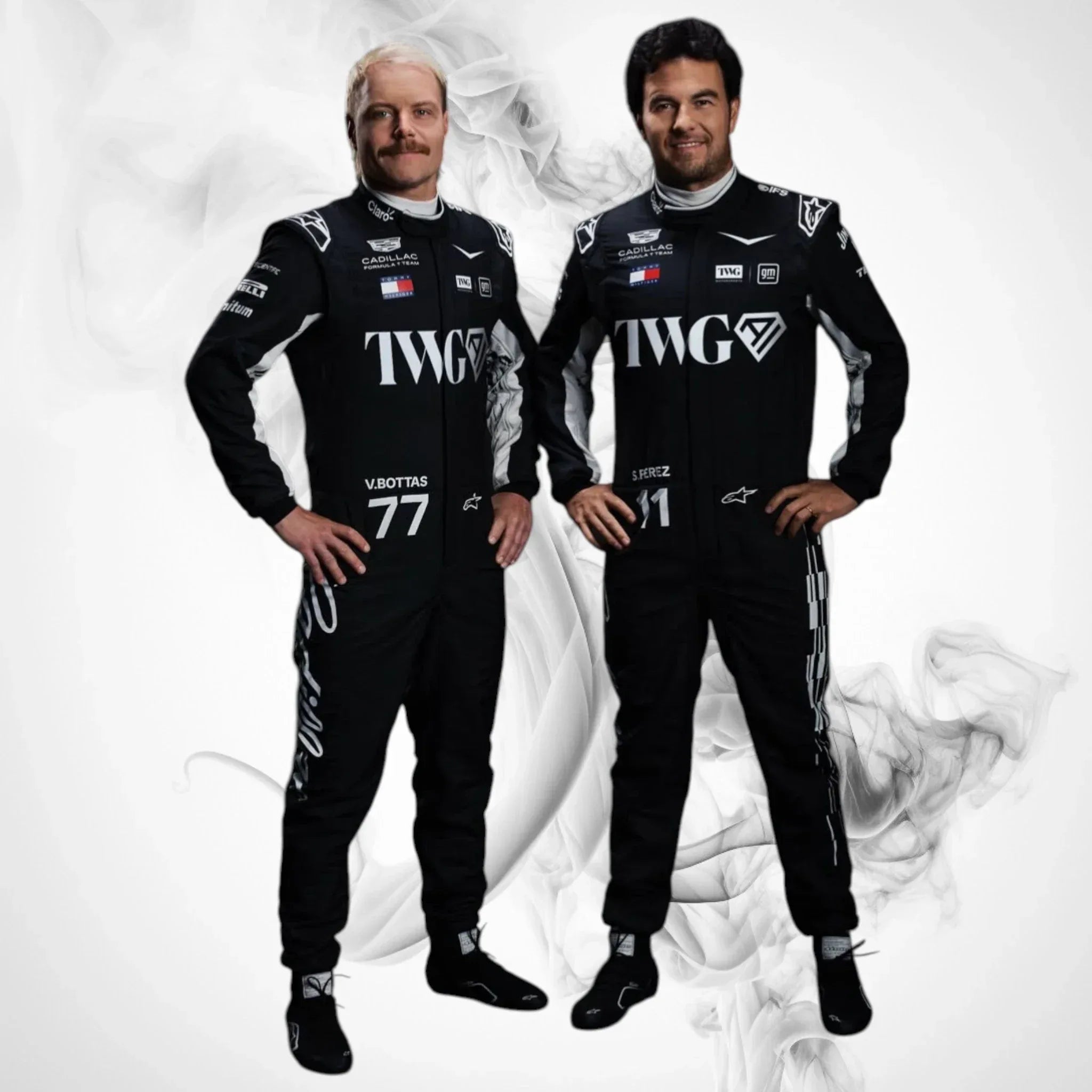 Sergio Pérez 2026 Cadillac F1 Driver Race Suit Replica - Rustle Racegear