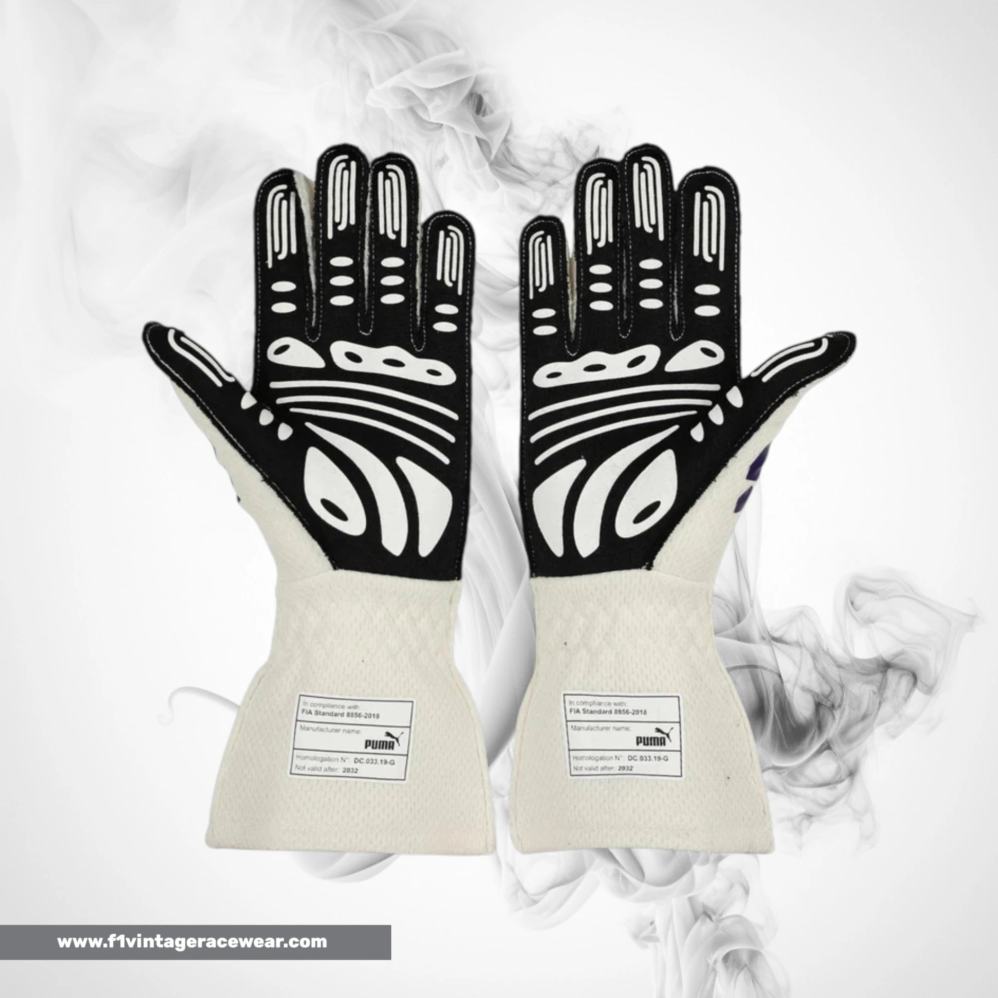 W Series Puma Purple Race Gloves FIA Motorsport Gloves Replica
