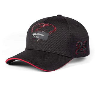 Alfa Romeo Racing F1 2023 Special Edition Zhou Guanyu #24 Team Hat - Black - Rustle Racewears