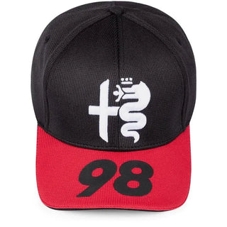 Alfa Romeo Racing F1 2023 Theo Pourchaire #98 Team Baseball Hat- Black - Rustle Racewears