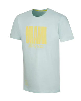 Aston Martin Cognizant F1 2023 Limited Edition Miami GP T-Shirt - Pastel Green - Rustle Racewears