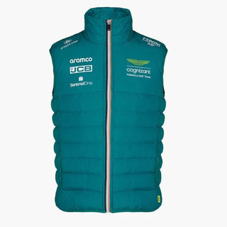 Aston Martin Cognizant F1 2023 Men's Team Vest- Green - Rustle Racewears