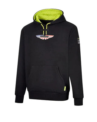 Aston Martin Cognizant F1 2023 USA GP Men's Hoodie- Black - Rustle Racewears