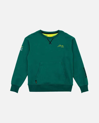 Aston Martin Cognizant F1 Kimoa Fernando Alonso Men's Lifestyle Sweater - Green - Rustle Racewears