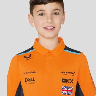 AUTUMN GLORY JUNIOR McLAREN POLO SHIRT NORRIS - Rustle Racewears