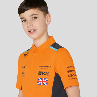 AUTUMN GLORY JUNIOR McLAREN POLO SHIRT NORRIS - Rustle Racewears