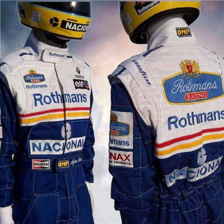 Ayrton Senna 1994 Racing Suit Team Williams F1 Rothmans - Rustle Racewears