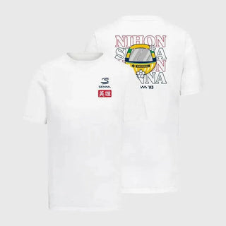 Ayrton Senna Special Edition Japan Graphic T-Shirt - Rustle Racewears