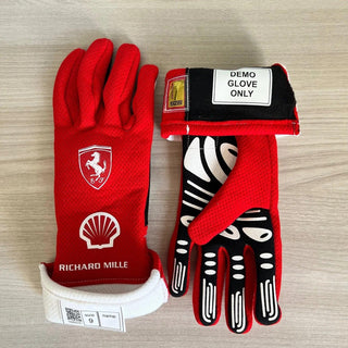 Scuderia Ferrari Charles Leclerc F1 PRO gloves - Joshua Vides