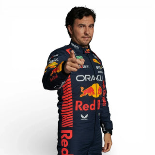 2023 Sergio Perez Oracle Red Bull Racing Formula 1 Race Suit - Rustle Racegear