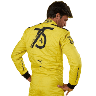 Carlos Sainz Ferrai's 75th Anniversary Suit F1 Special Racing Edition