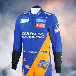 Carlos Sainz Team Mclaren 2019 Race Suit - Rustle Racewears