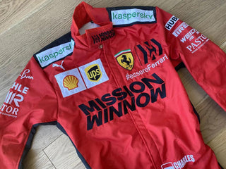 Charles Leclerc 2020 Ferrari Mission Winnow Replica Racing Suit - Rustle Racewears