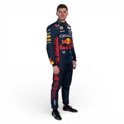 Max Verstappen 2023 Red Bull Racing Formula 1 Race Suit - Rustle Racegear