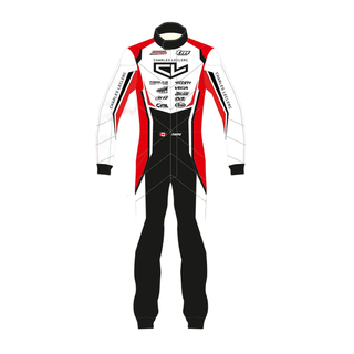 Driver Suits-2021 PSL Charles Leclerc Kart Suit