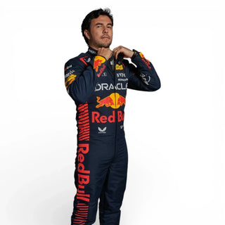 2023 Sergio Perez Oracle Red Bull Racing Formula 1 Race Suit - Rustle Racegear