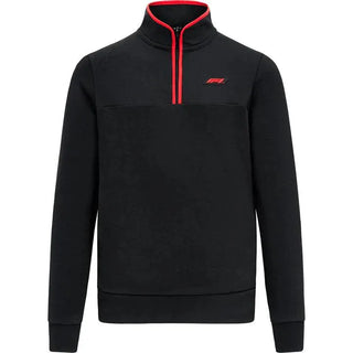 Formula 1 Tech Collection F1 1/4 Zip Sweatshirt - Black - Rustle Racewears