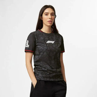 Formula 1 Tech Collection F1 Camo Sports T-Shirt- Black - Rustle Racewears