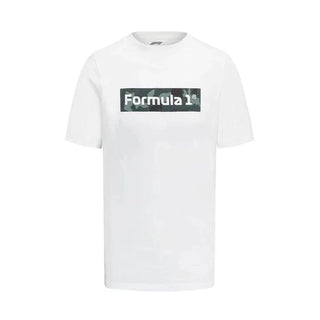 Formula 1 Tech Collection F1 Camo T-Shirt- White - Rustle Racewears