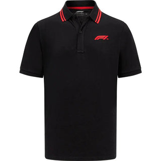 Formula 1 Tech Collection F1 Men's Polo Shirt - Black - Rustle Racewears